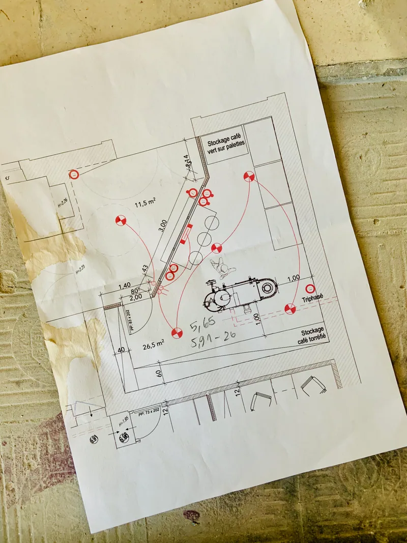 Atelier de torréfaction Kawacita à La Laiterie