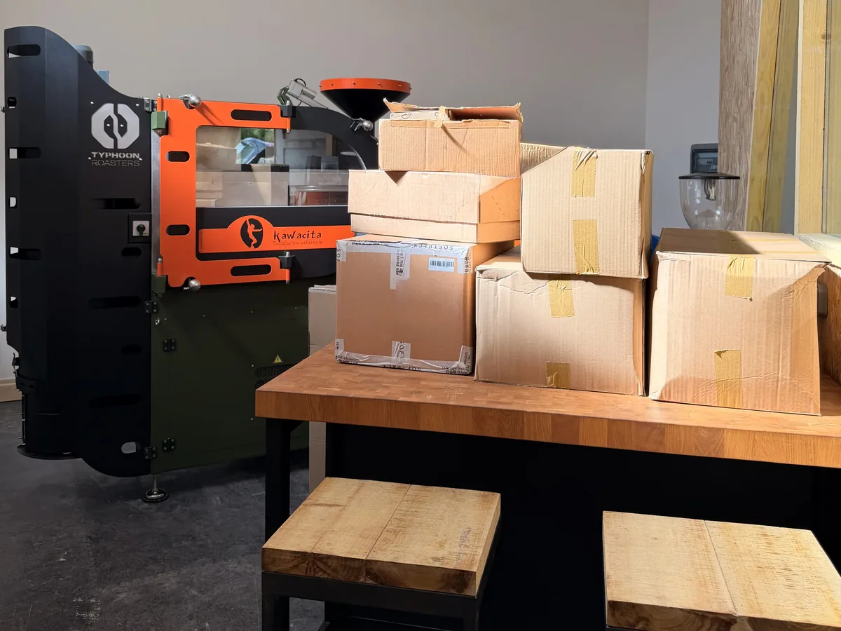 Café Kawacita prêt pour la livraison ou le retrait