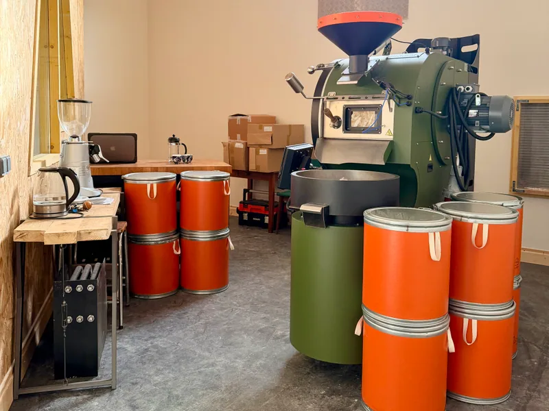 Atelier de torréfaction Kawacita à La Laiterie